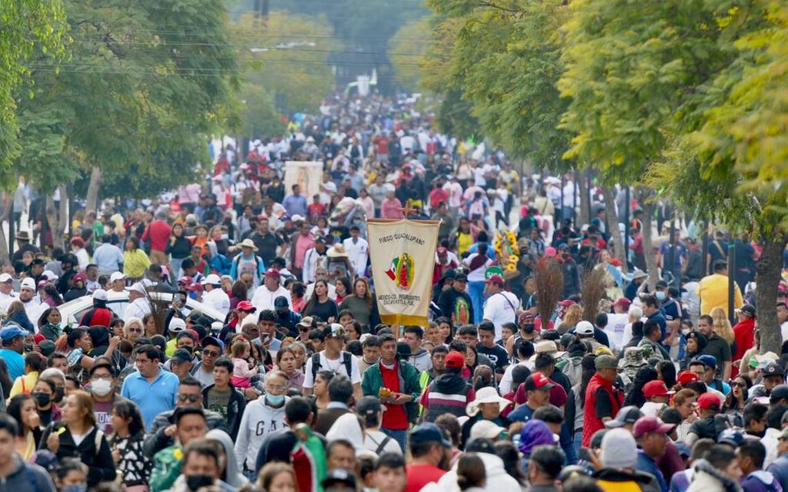 Continúa el arribo de peregrinos a la Basílica de Guadalupe EN la CDMX