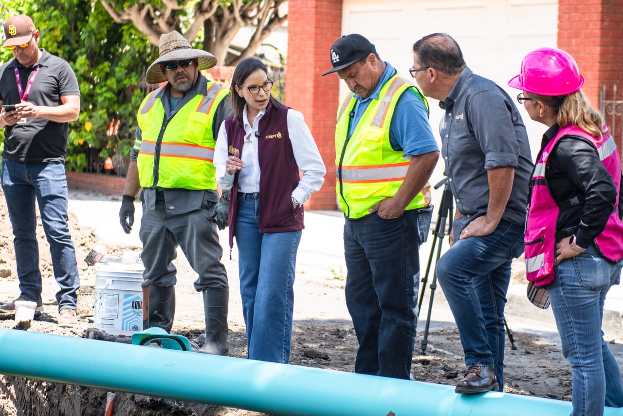 Renueva CESPT más de 3.6 kilómetros de drenaje sanitario en Tijuana para evitar fugas y colapsos