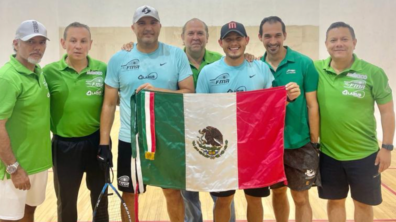 Se corona Álvaro Beltrán en Mundial de Racquetball