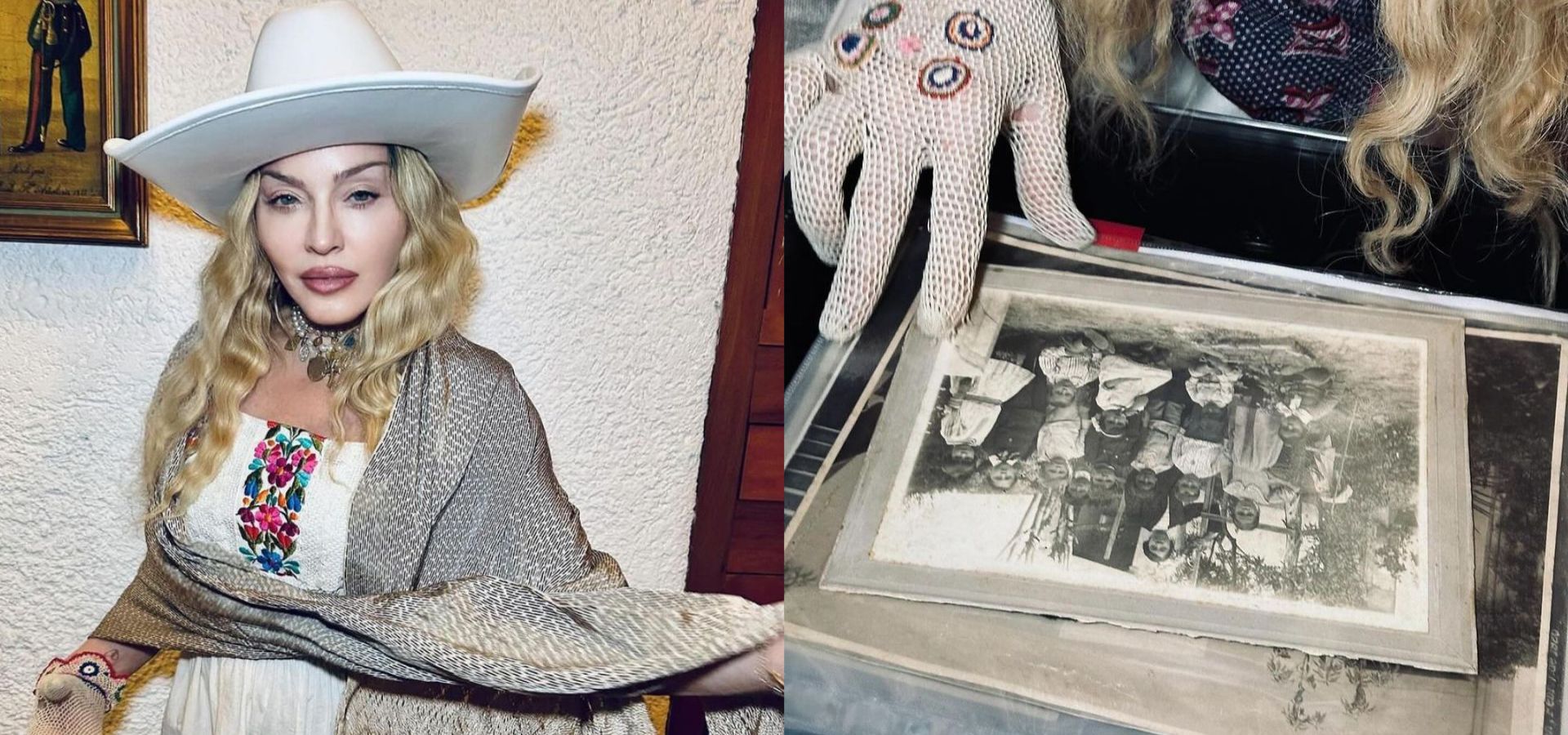 Madonna rinde homenaje a Frida Kahlo en México