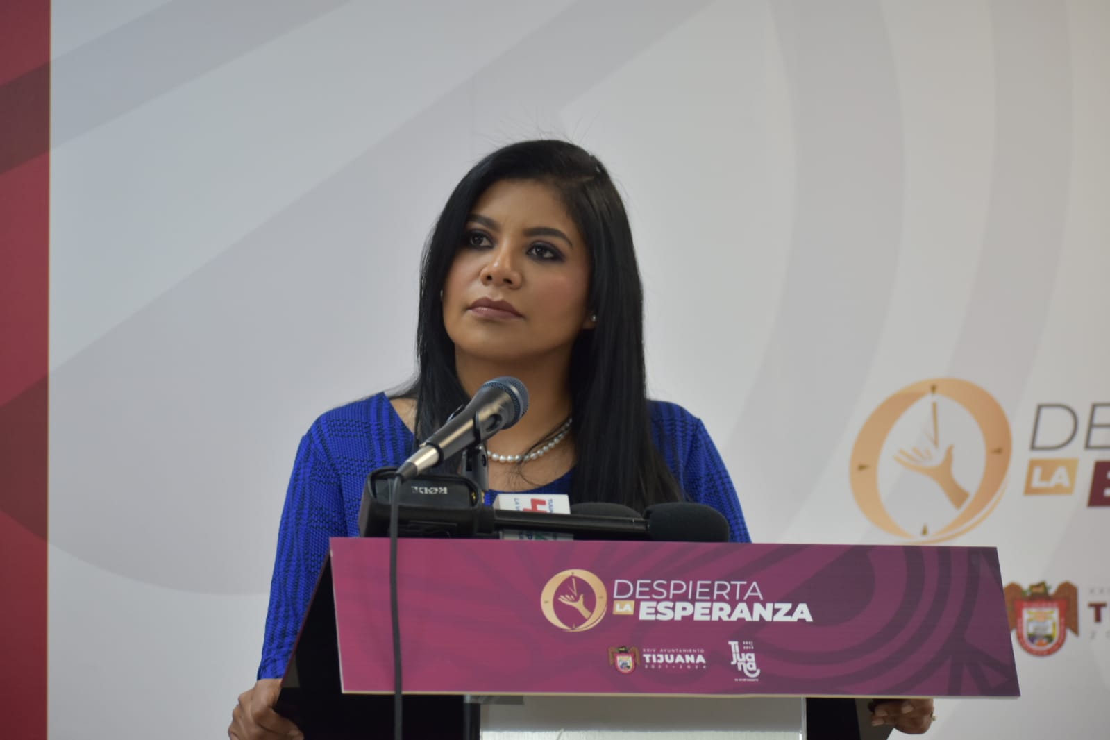 Alcaldesa manda mensaje a su gobierno: La cabeza soy yo IFOTO: BAJANEWS