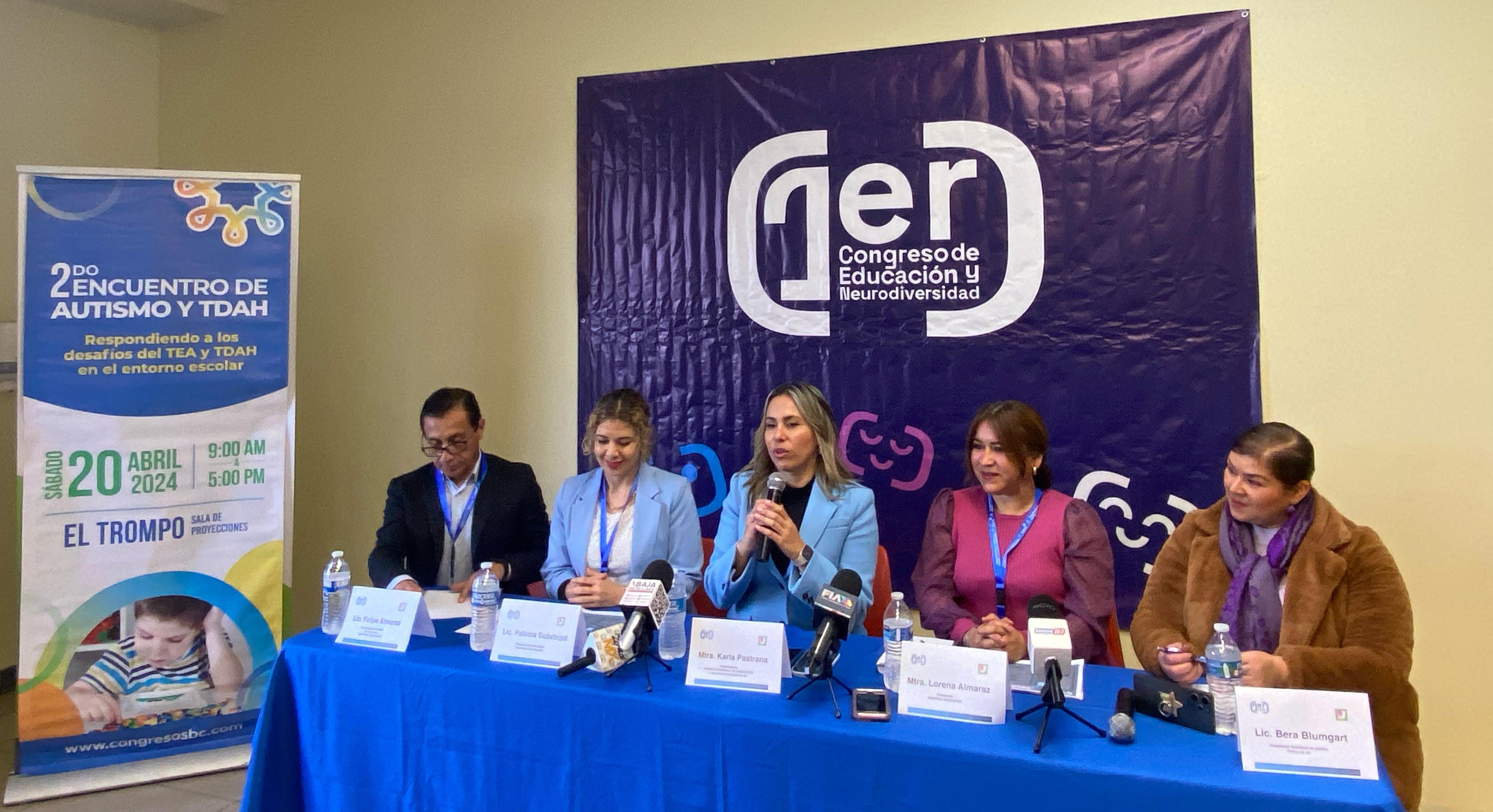 Llevarán a cabo primer congreso de Educación y Neurodiversidad en Tijuana