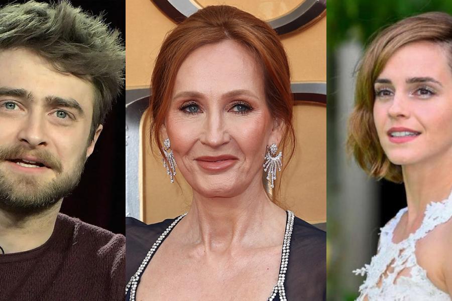 JK Rowling duda en perdonar a Daniel Radcliffe y Emma Watson