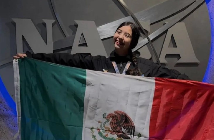 Joven mexicana llega a la NASA