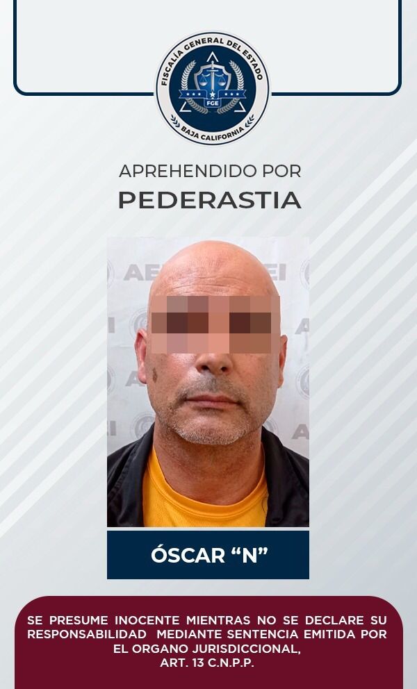 Detienen a entrenador de voleibol acusado de pederastia. I FOTO: Cortesía
