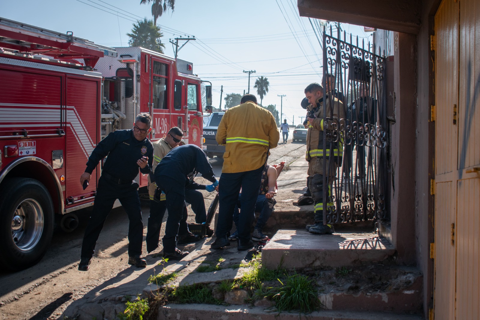 [VIDEO] Explota mina de gas en vivienda; reportan a una persona lesionada: Tijuana