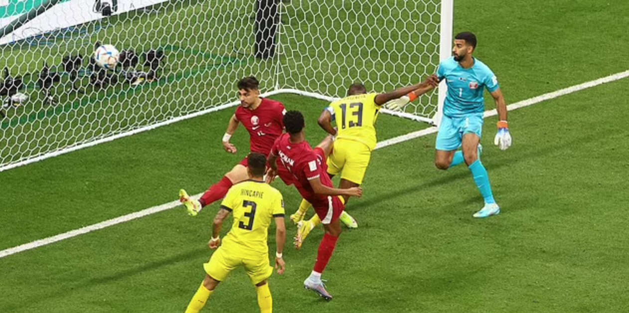 Cinco minutos de iniciado Mundial y ya hay polémica: fanáticos enfurecen por gol anulado de Ecuador contra Qatar