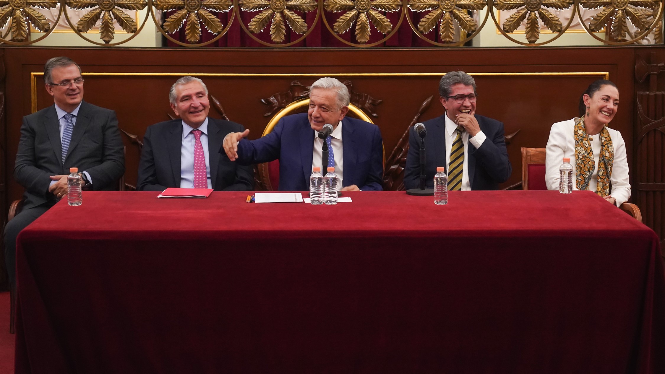 AMLO pidió a los aspirantes a sucesión de la presidencia tener "acuerdos" IFOTO: Twitter Andrés Manuel