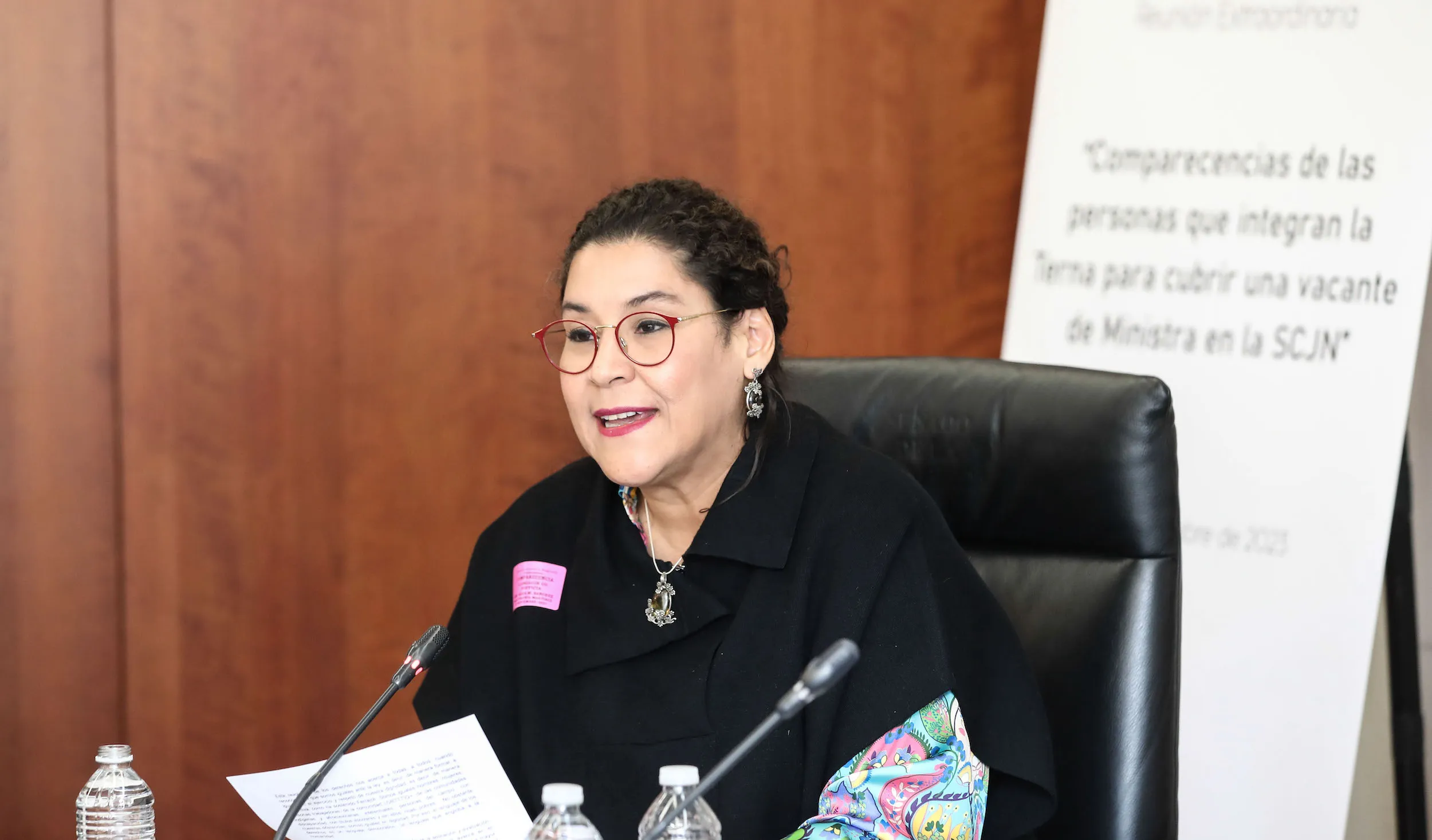 Asume Lenia Batres como ministra de la Corte