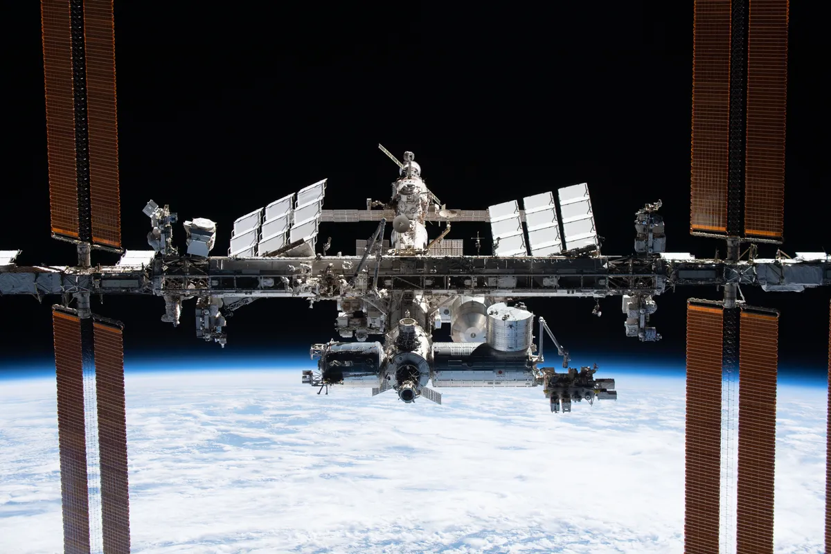 Estación Espacial Internacional IFOTO: NASA/ESA–T