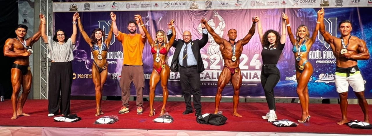 Surgieron campeones absolutos de Fisicoconstructivismo y Fitness de BC