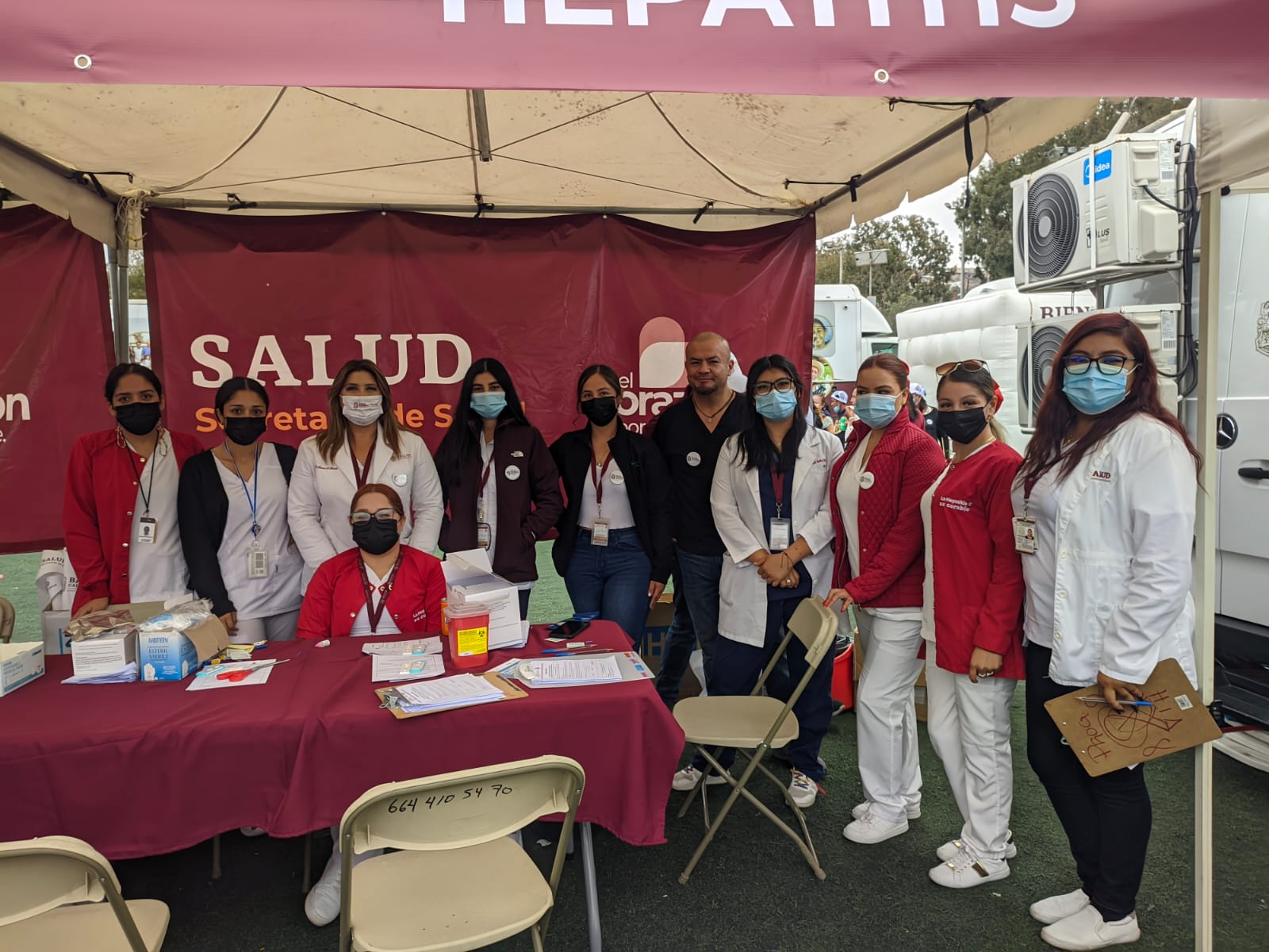 Se reúnen caravanas para Macro Jornada de Salud