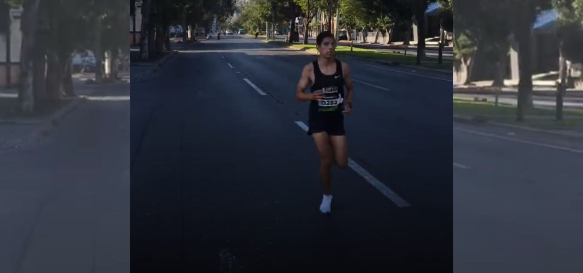 Gonzalo Cruz, bicampeón de carrera Roma