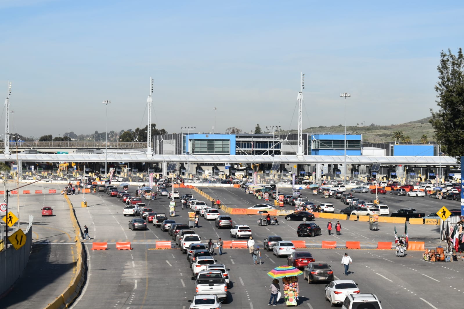 El tiempo de espera en garitas de Tijuana