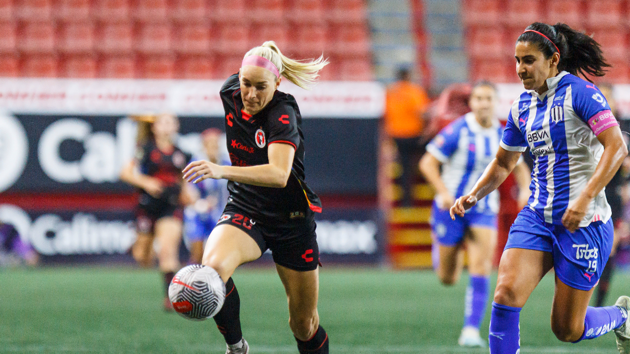 Xolos Femenil empató vs Rayadas