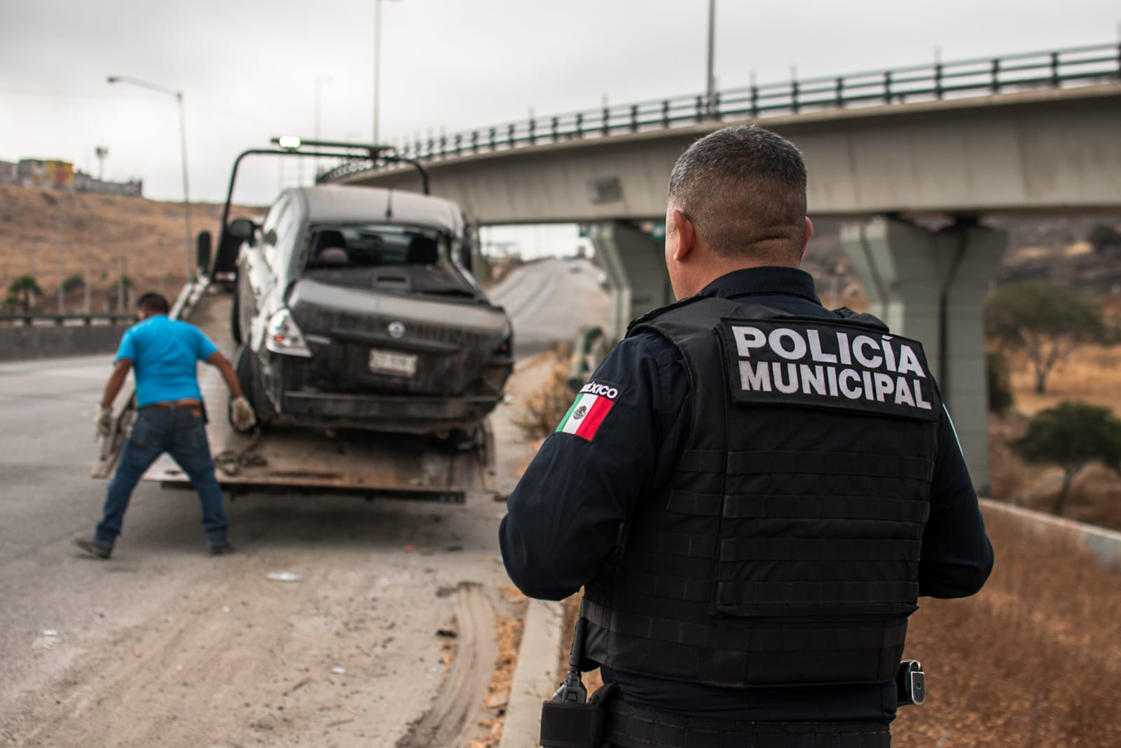 Choca conductor y abandona su vehículo: Tijuana