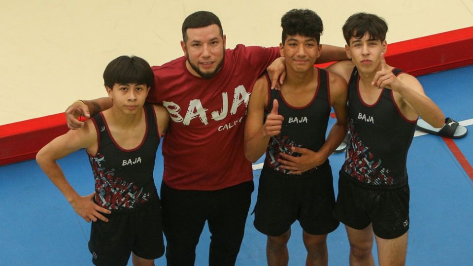 Cae 1ra medalla para BC en Gimnasia de Trampolín