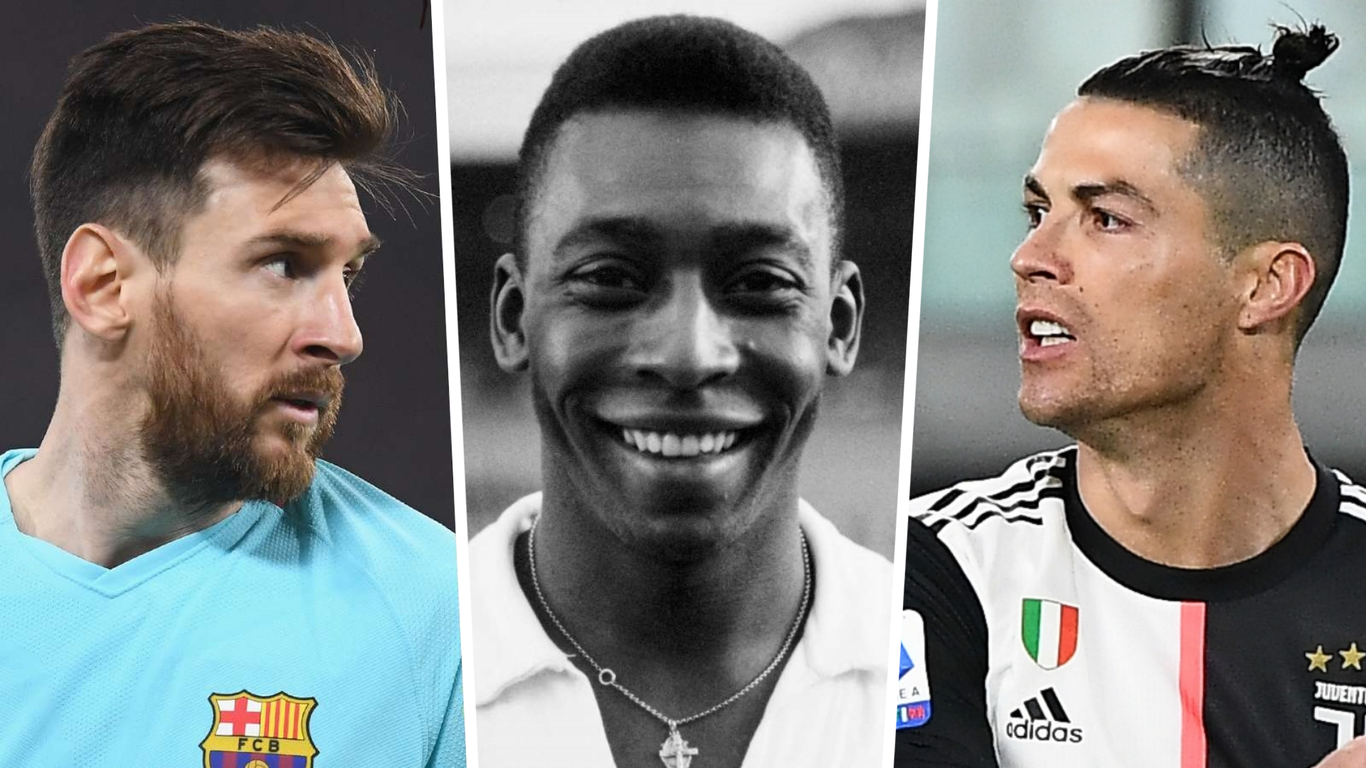 CR7, Messi, Pelé, ¿quién es tu GOAT?