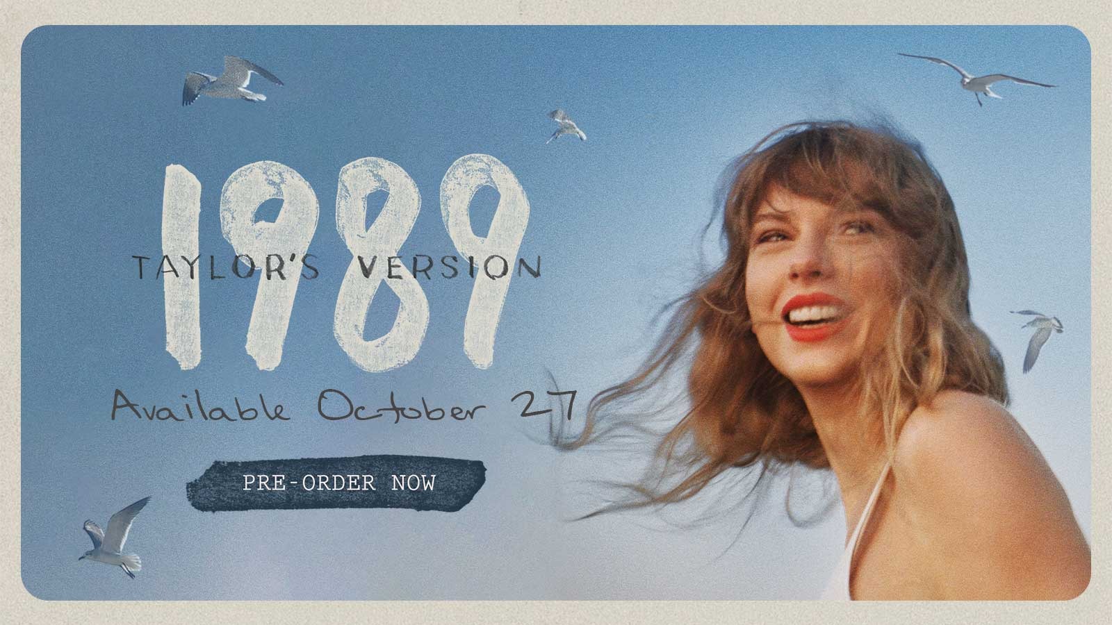 Checa cómo puedes ver el nuevo marketing de 1989 de Taylor Swift