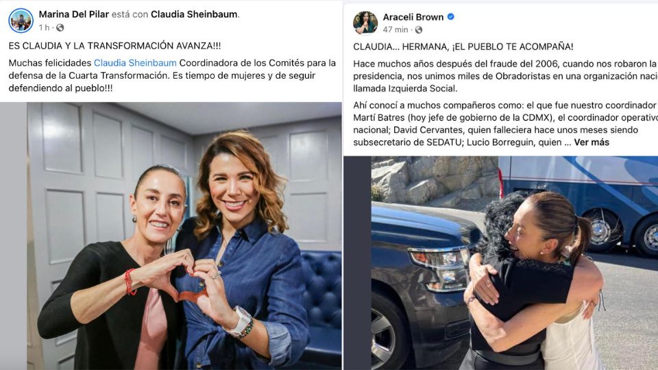 De Marina a Blásquez: Felicitan a Sheinbaum en BC