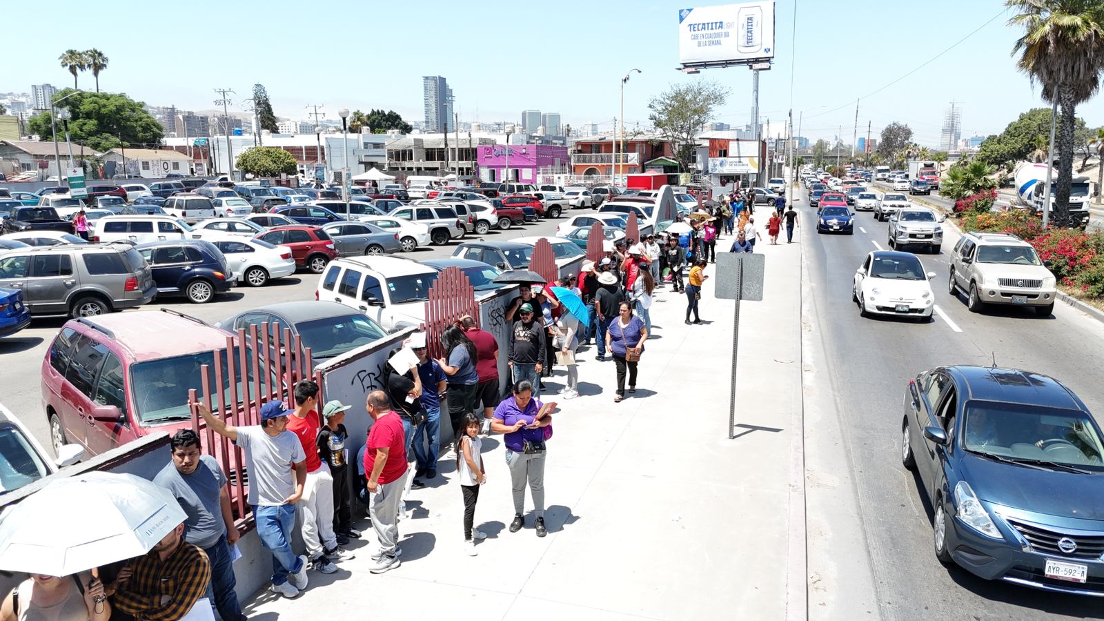 [VIDEO] Esperan hasta 5 horas para pagar sus Placas: Tijuana