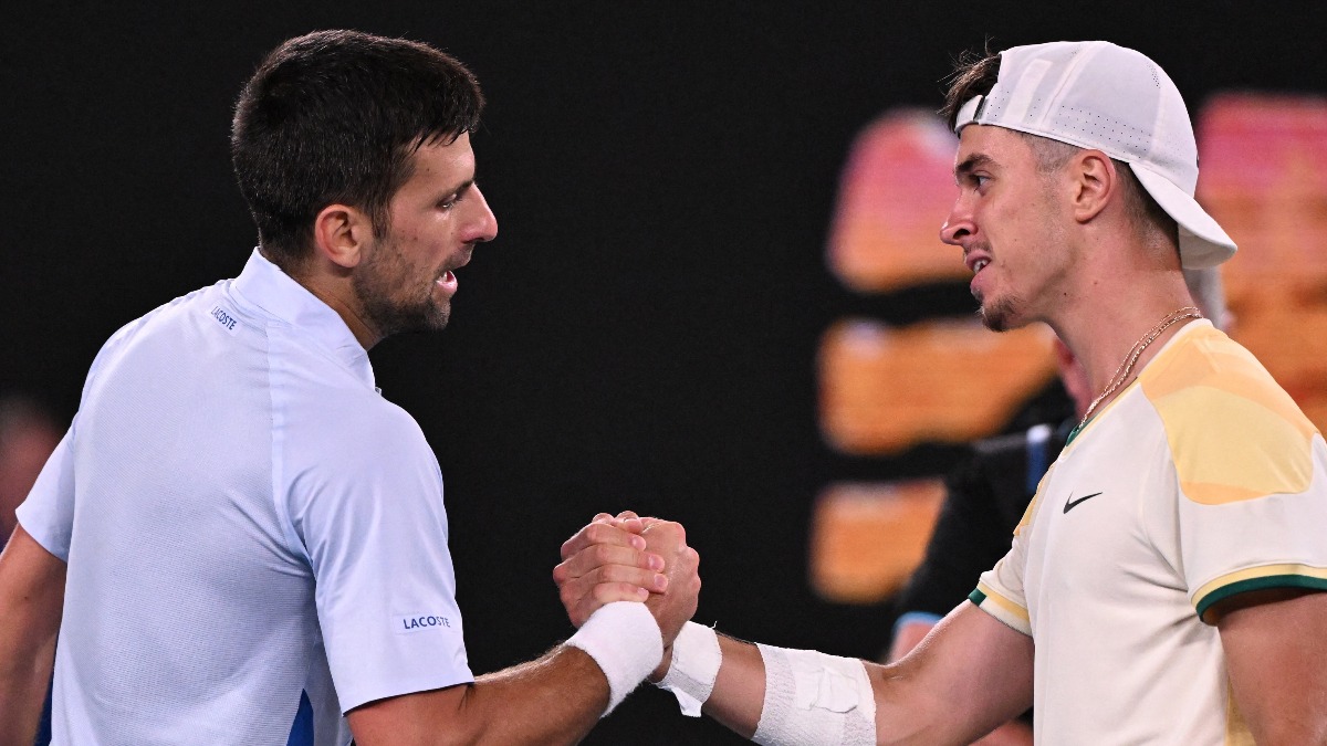 La batalla de Djokovic en el debut del Australian Open