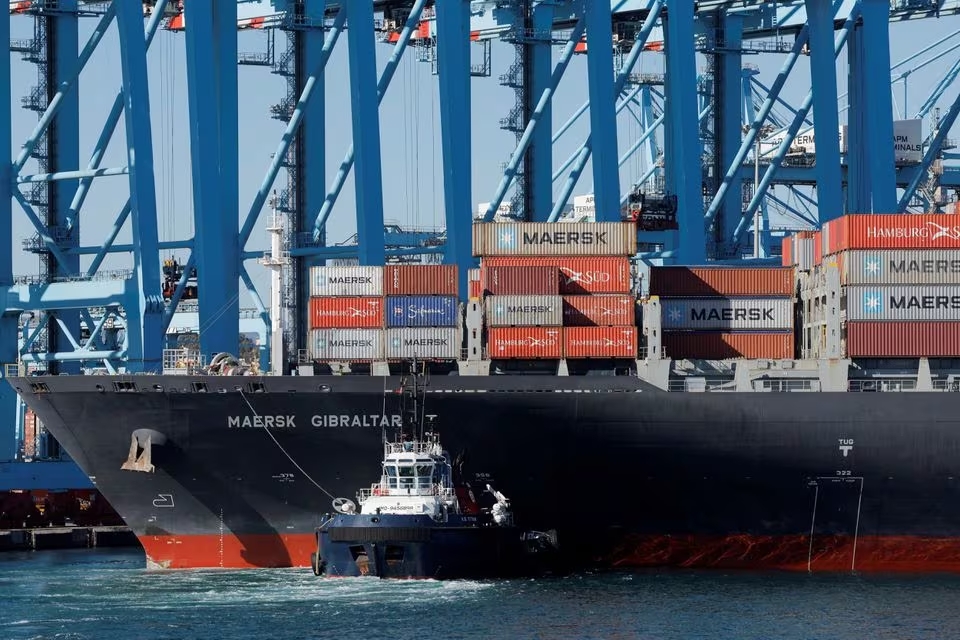 Embarcación Maersk Gibraltar en España a principios de año IFOTO: Jon Nazca/Reuters