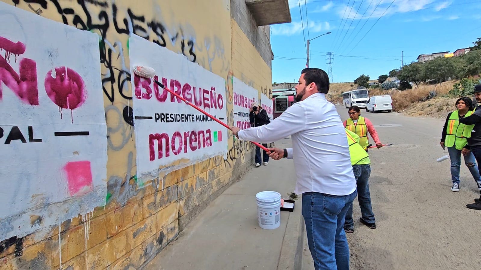 "Estamos cumpliendo uno de los compromisos, que al término de la campaña limpiaríamos Tijuana": Ismael Burgueño