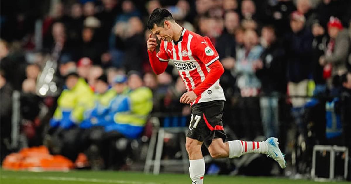 Recibe “Chucky” Lozano emotiva despedida del PSV Eindhoven