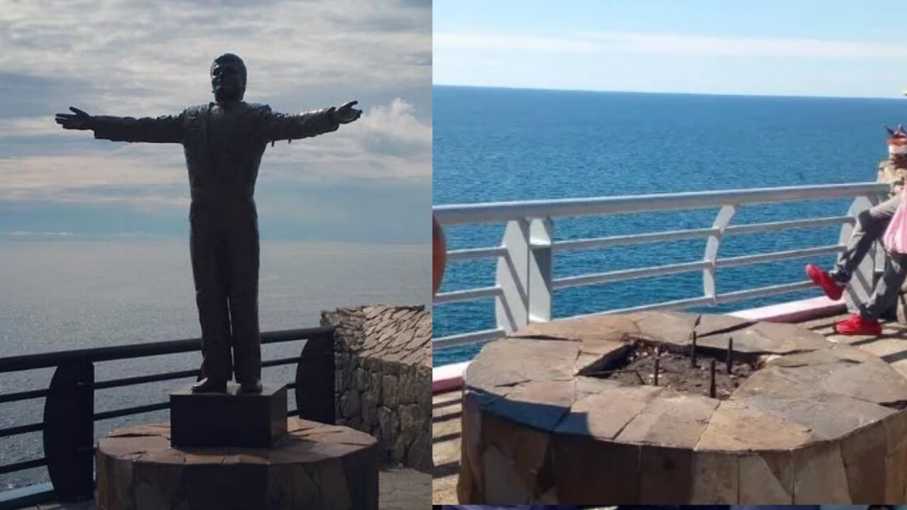 ¿Se robaron la estatua de Juan Gabriel en Acapulco?