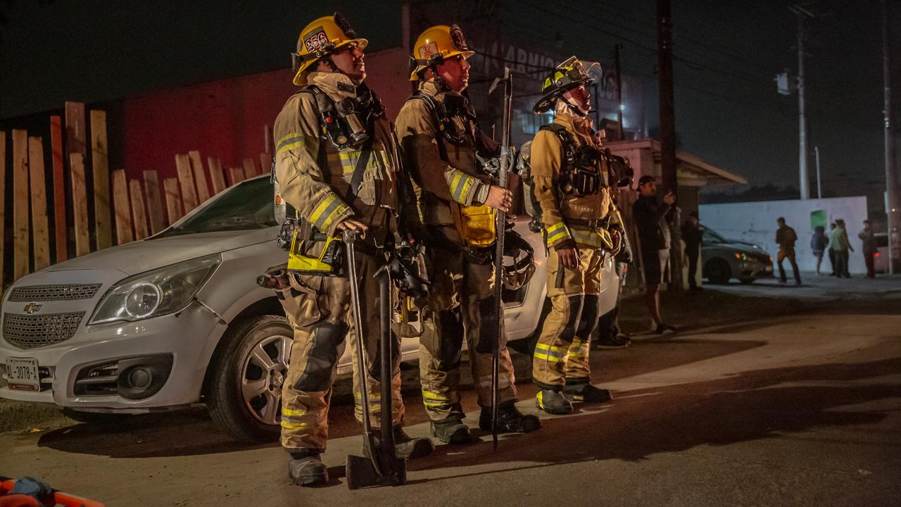 Atienden 54 reportes en 24 horas: Bomberos Tijuana