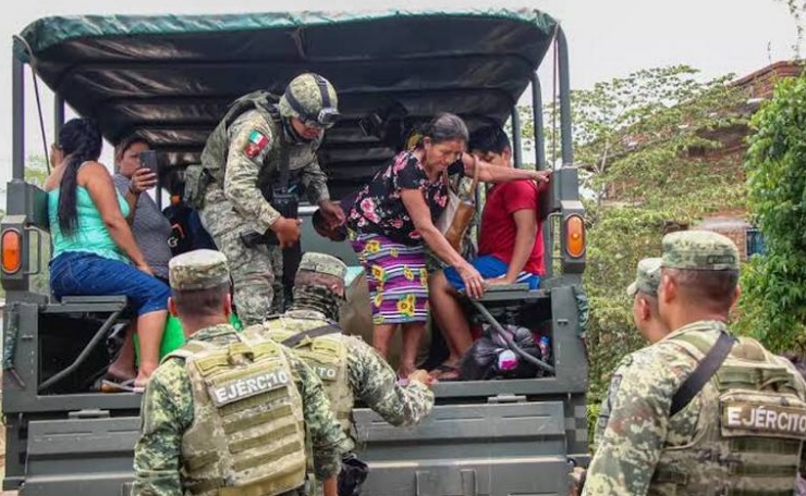 Piden asilo en Guatemala pobladores de Chiapas por violencia