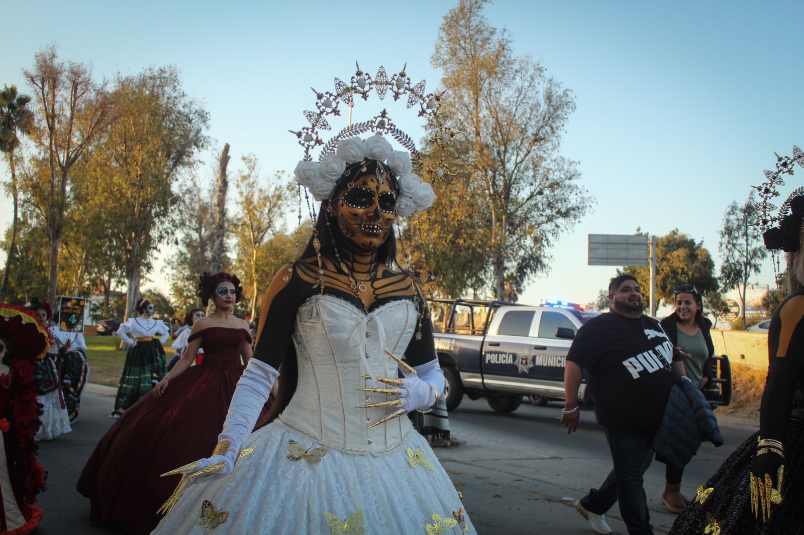 [GALERÍA] Celebran 2ª caravana por el Día de Muertos en Tijuana