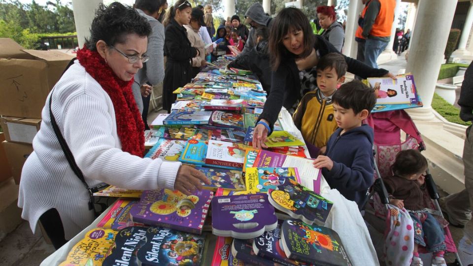 Se estarán regalando cientos de libros en el Balboa Park