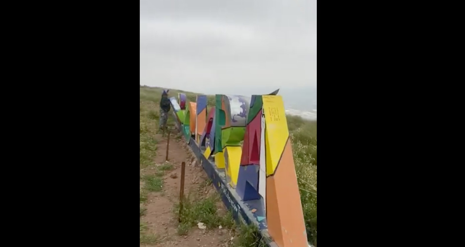 [VÍDEO] Renuevan letras del Cerro Colorado