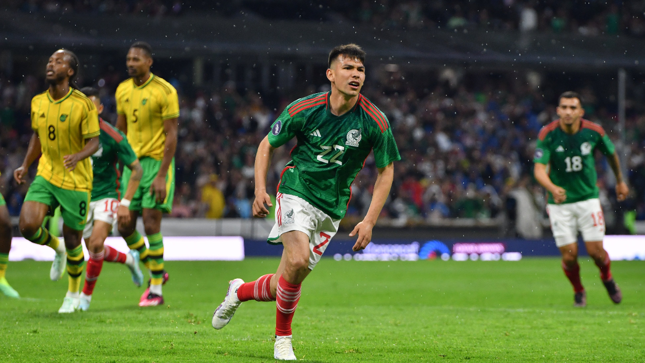 El "Chucky" Lozano salvó al equipo mexicano del bochorno ante Jamaica. (Foto: TT @miseleccionmx)