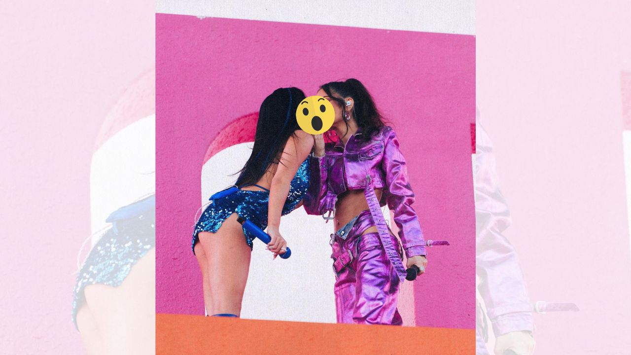 [VÍDEO] Becky G y Natti Natasha se besan en el Coachella 2023