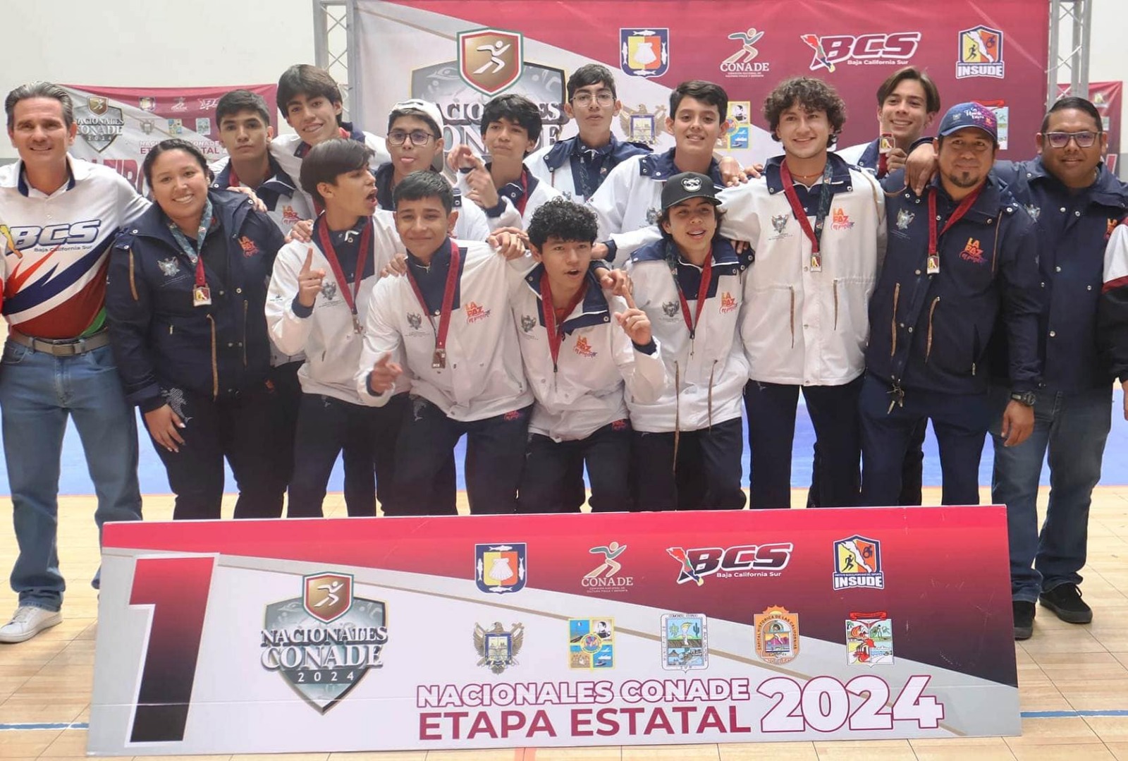 Arrasan con medallas deportistas de La Paz en CONADE 2024
