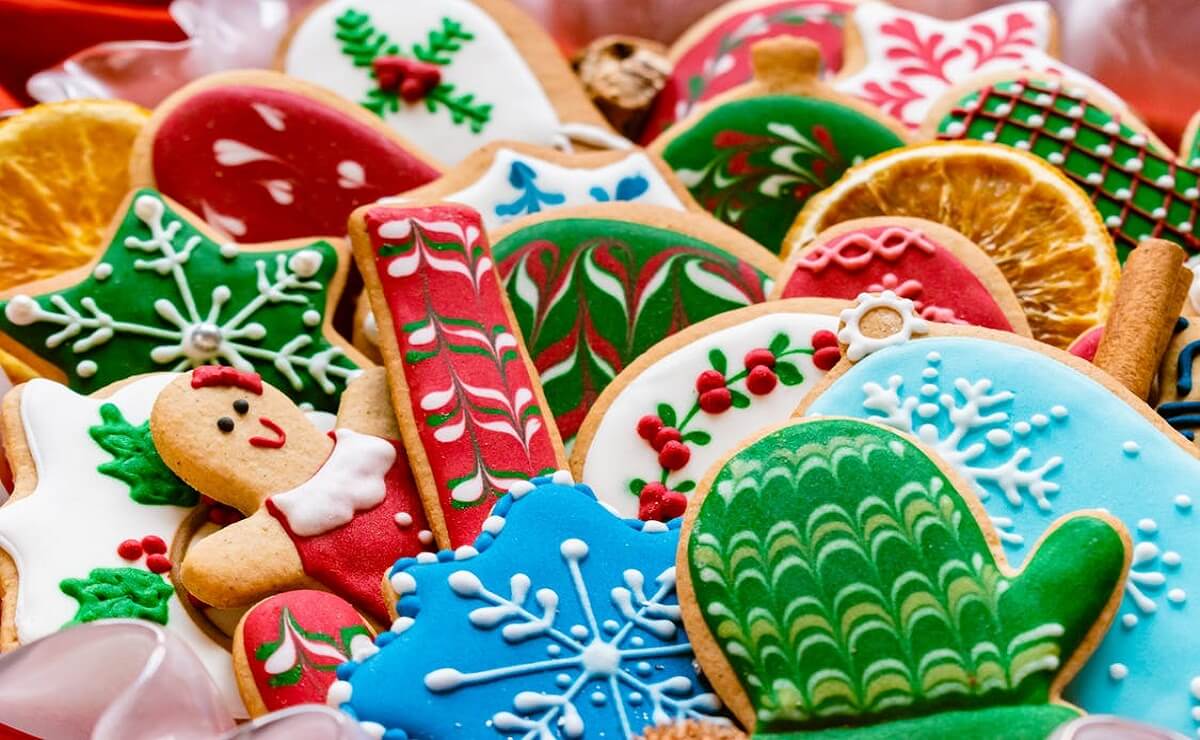 Recetas sencillas de galletas para Navidad