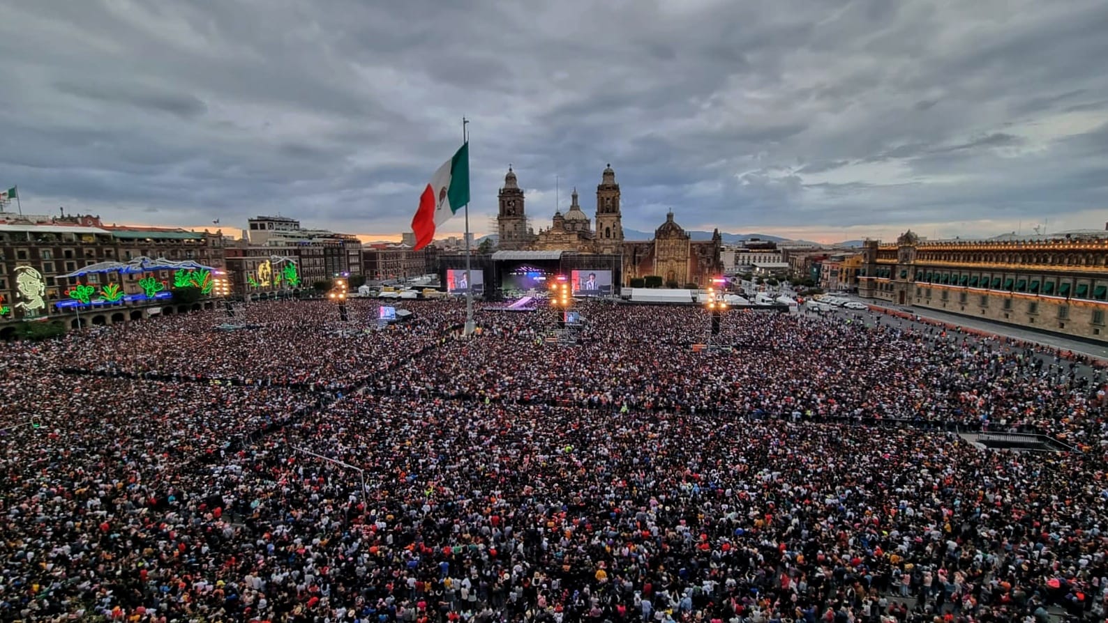 CONCIERTO GRUPO FIRME  IFOTO: GOBIERNO DE CDMX