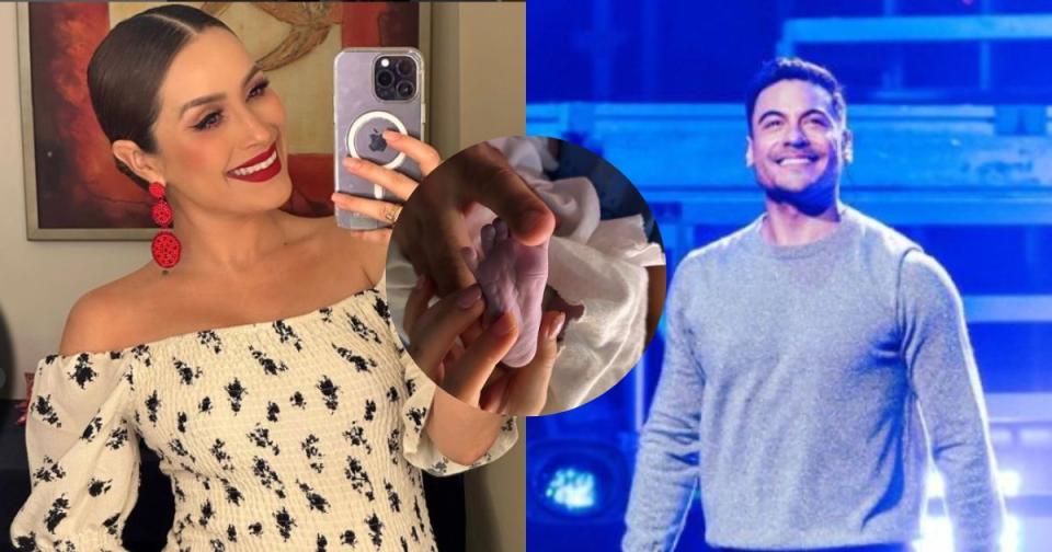 Carlos Rivera y Cynthia Rodríguez reciben con amor a su hijo León