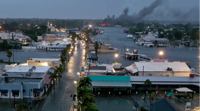 West coast of Florida on maximum alert as "Idalia" makes landfall as category 3 hurricane