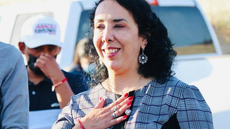 Araceli Brown, alcaldesa de Rosarito IFOTO: FACEBOOK
