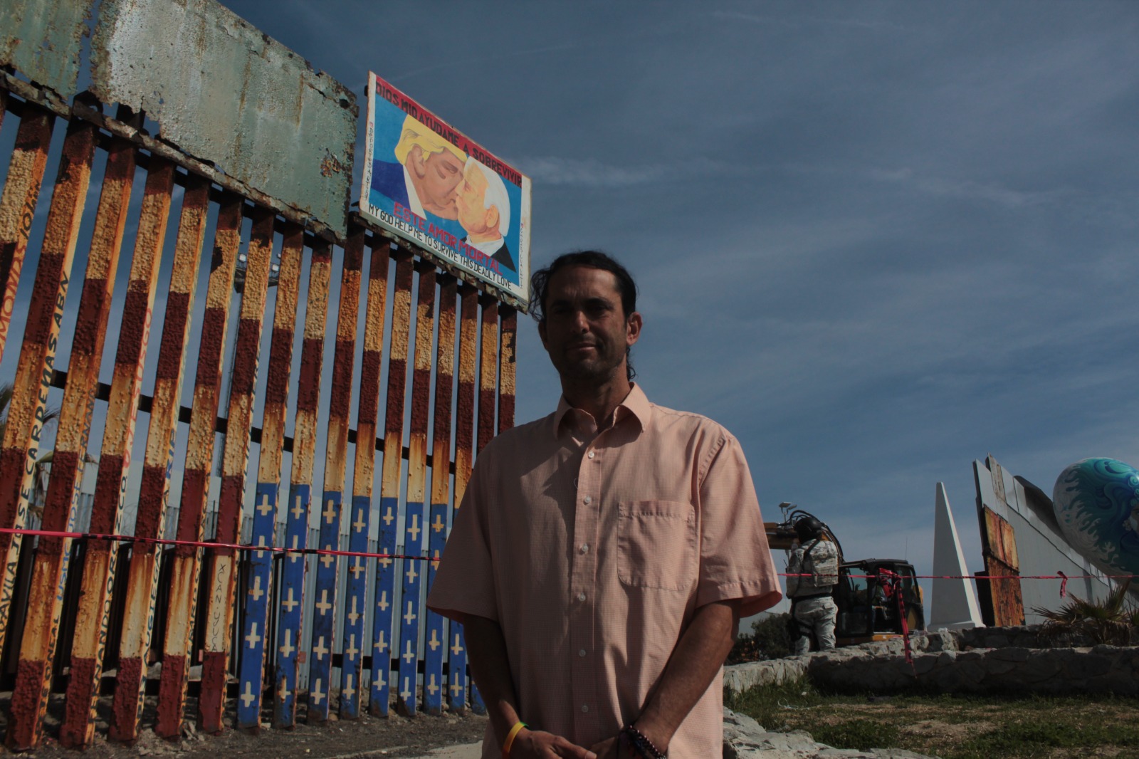 Últimos cambios del nuevo muro fronterizo en Playas de Tijuana