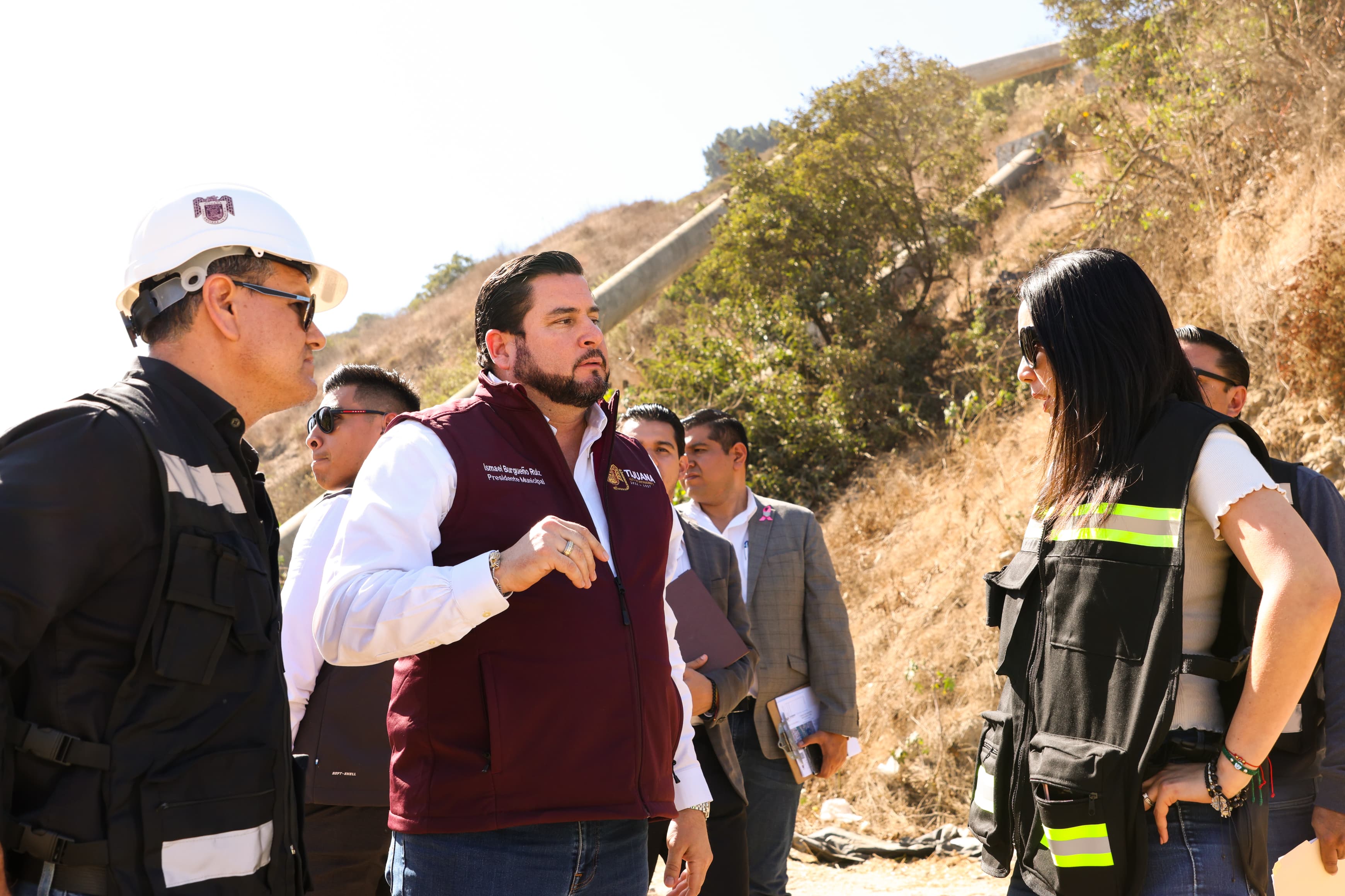 Supervisó Ismael Burgueño mantenimiento en tanques desarenadores de Tijuana