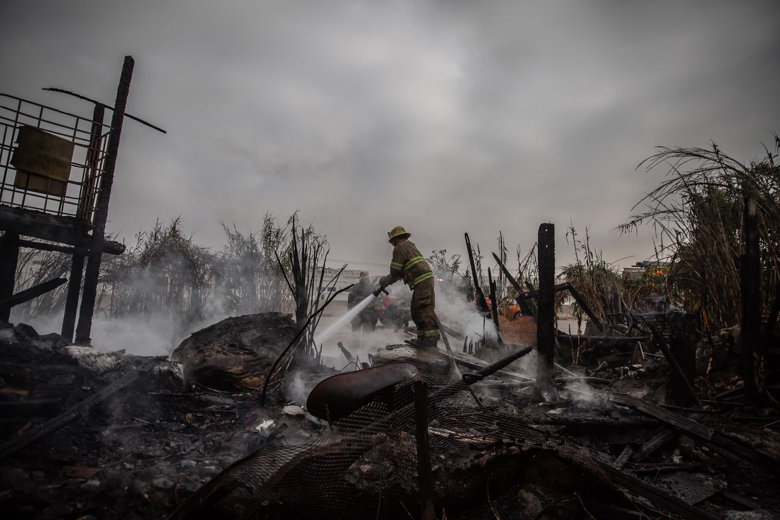 [VIDEO] Sufre quemaduras un hombre de la tercera edad por incendio: Tijuana