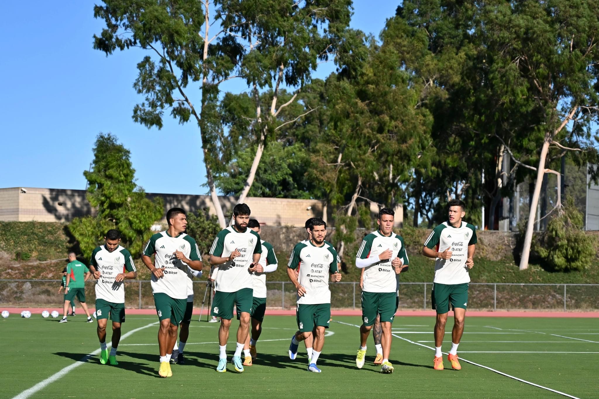 Selección Mexicana entrenando en Los Ángeles | Imagen cortesía