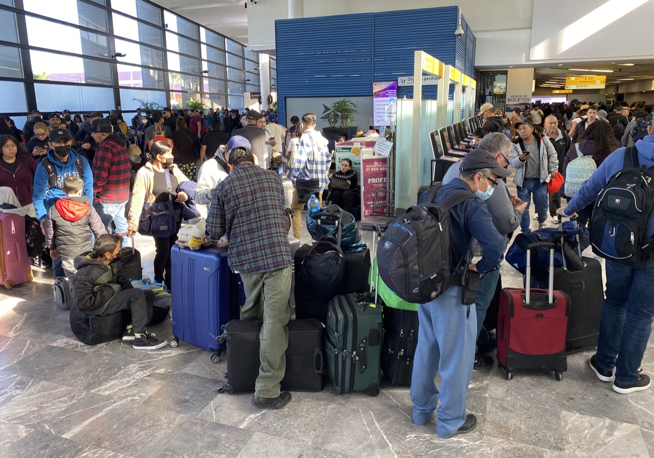 Aeropuerto de Tijuana vuelve a operar con normalidad