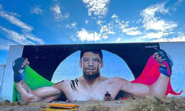 Mural del campeón de Baja California