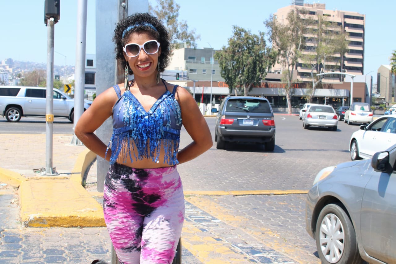 Carolina trajo a Tijuana danza afro-brasileña